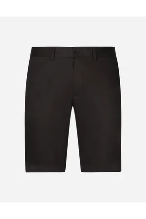 Dolce & Gabbana Bermuda In Cotone Stretch - Uomo Pantaloni E Shorts Blu 44