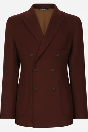 Dolce & Gabbana Giacca Fit Portofino Doppiopetto In Lana - Uomo Abiti E Giacche 46