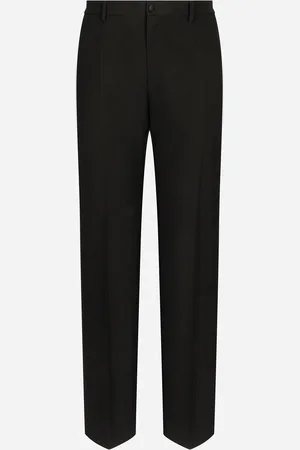 Dolce & Gabbana Pantalone Gamba Dritta In Lana - Uomo Pantaloni E Shorts 44