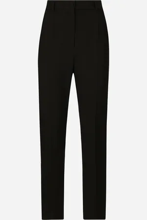 Dolce & Gabbana Pantaloni Sartoriali In Sallia - Donna Pantaloni E Shorts 38