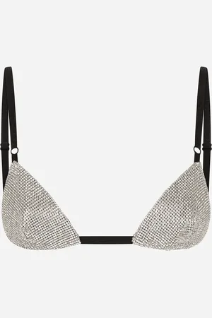 Dolce & Gabbana Crystal Mesh Bra - Donna Intimo 1