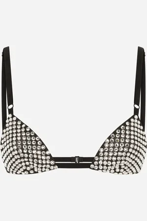 Dolce & Gabbana Rhinestoned Bra - Donna Intimo Multicolore 1