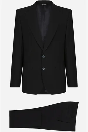 Dolce & Gabbana Abito Martini Lana Stretch - Uomo Abiti E Giacche Blu Lana 48