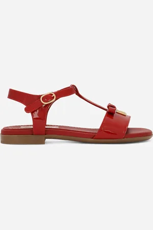 Dolce & Gabbana Sandalo - Donna Scarpe (24-38) Rosso Pelle 27