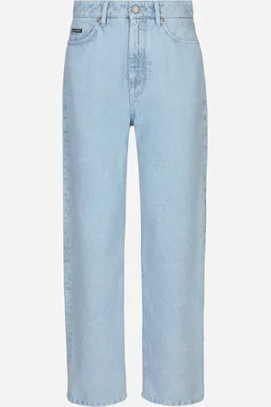 Dolce & Gabbana Jeans Boyfriend In Denim Di Cotone - Donna Denim Multicolore 36