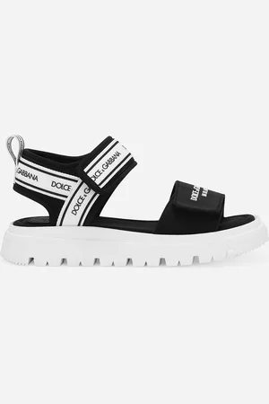 Dolce & Gabbana Sandalo Con Logo - Uomo Scarpe (24-38) Multicolore 30