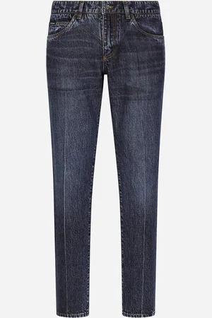 Dolce & Gabbana Jeans Regular In Denim - Uomo Denim Multicolore 44
