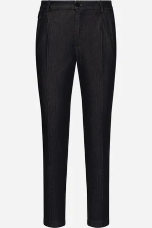 Dolce & Gabbana Jeans Chino Con Pieghe - Uomo Denim Multicolore 46