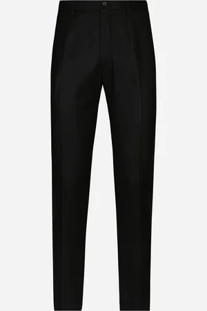 Dolce & Gabbana Pantalone Sartoriale In Flanella - Uomo Pantaloni E Shorts 46