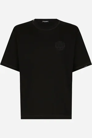 Dolce & Gabbana T-shirt In Cotone Con Ricamo Logo - Uomo T-shirts E Polo 46