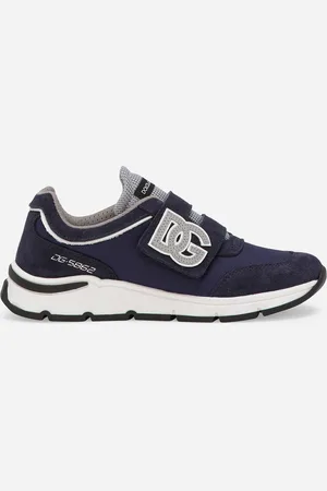 Dolce & Gabbana Sneaker Bassa Dg Running In Tessuto Mesh E Crosta - Uomo Scarpe (24-38) 27