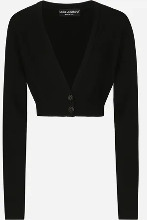 Dolce & Gabbana Cardigan Scollato In Lana - Donna Maglioni E Cardigan 44