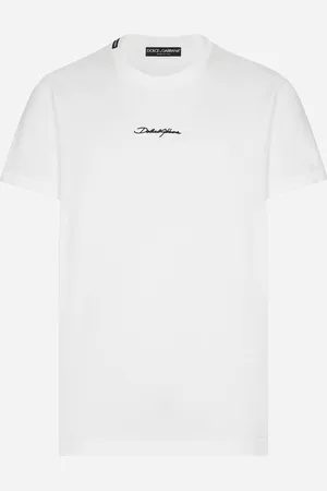 Dolce & Gabbana T-shirt In Cotone Con Logo - Uomo T-shirts E Polo 44