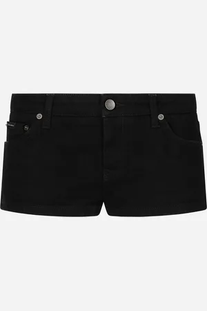 Dolce & Gabbana Shorts In Denim - Donna Denim Multicolore 44