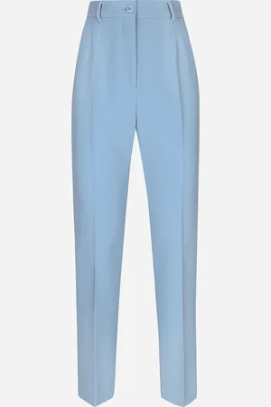 Dolce & Gabbana Pantaloni Sartoriali In Crêpe Di Lana - Donna Pantaloni E Shorts 36