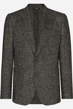 Dolce & Gabbana Giacca Portofino Monopetto In Lana - Uomo Abiti E Giacche Multicolore 46