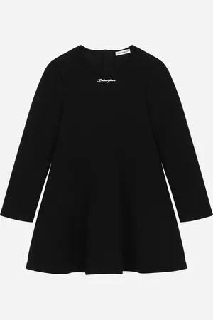 Dolce & Gabbana Abito Doppia Faccia In Cotone Con Logo - Donna Abiti 4 Years