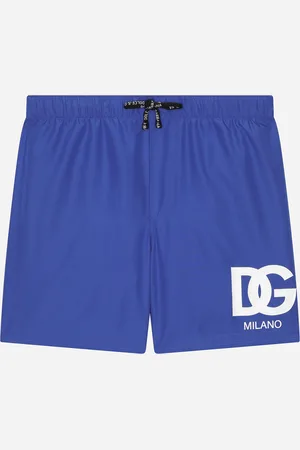 Dolce & Gabbana Boxer Da Mare In Nylon Con Logo Dg - Uomo Beachwear 2