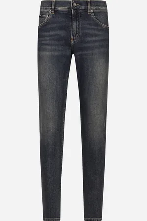 Dolce & Gabbana Jeans Slim In Denim Stretch - Uomo Denim Multicolore 60