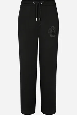 Dolce & Gabbana Pantalone Jogging In Lana - Uomo Pantaloni E Shorts 46