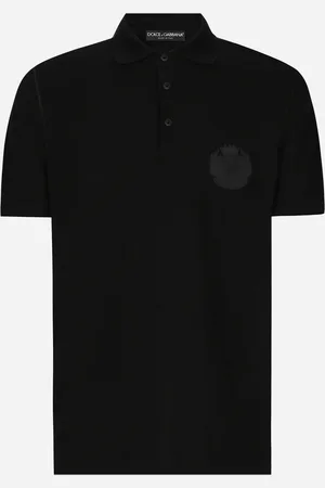Dolce & Gabbana Polo In Cotone Con Ricamo Logo Dg - Uomo T-shirts E Polo 44