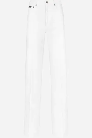 Dolce & Gabbana Jeans Flare In Denim - Donna Denim Multicolore 36