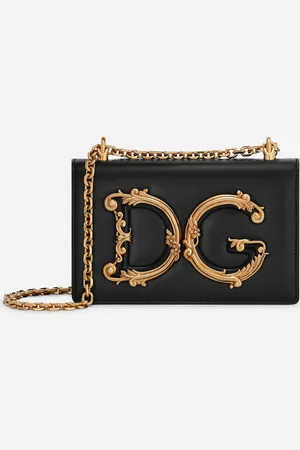 Dolce & Gabbana Borsa Dg Girls A Spalla In Nappa - Donna Borse A Spalla E Tracolla Pelle Onesize