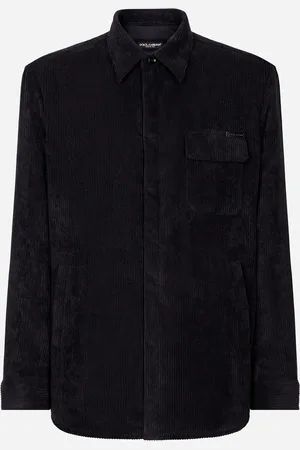 Dolce & Gabbana Camicia In Velluto Foderata - Uomo Camicie 50