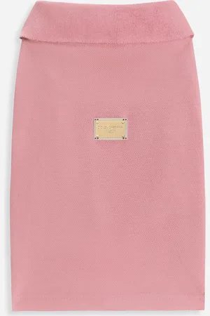 Dolce & Gabbana Polo In Cotone Per Cani - Uomo Accessori Per Cani Rosa S