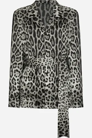 Dolce & Gabbana Vestaglia In Raso Leo - Uomo Intimo E Loungewear 44