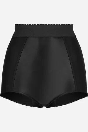Dolce & Gabbana Culotte In Raso Di Seta Ed Elastico Marquisette - Donna Pantaloni E Shorts 36