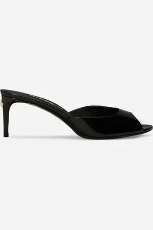 Dolce & Gabbana Mule In Vernice - Donna Sandali E Zeppe Pelle 37