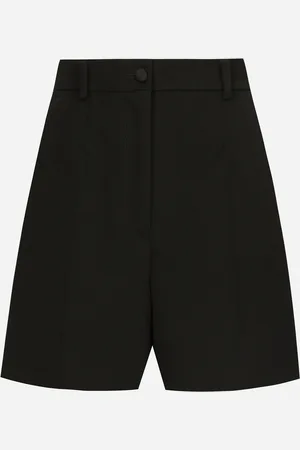 Dolce & Gabbana Shorts Tuxedo In Gabardina Di Lana - Donna Pantaloni E Shorts Lana 36