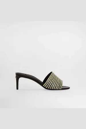 Dolce & Gabbana Sandalo In Pelle Di Vitello - Donna Sandali E Zeppe Multicolore 37