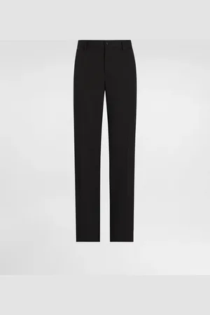 Dolce & Gabbana Pantaloni Tuxedo In Tecno Gabardina - Uomo Pantaloni E Shorts 46