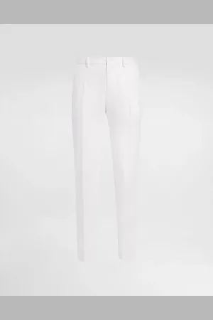 Dolce & Gabbana Pantalone Sartoriale In Lino - Uomo Pantaloni E Shorts 46