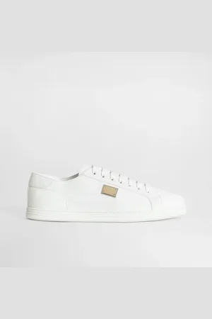 Dolce & Gabbana Sneaker Saint Tropez In Pelle Di Vitello - Uomo Sneaker Bianco Pelle 44