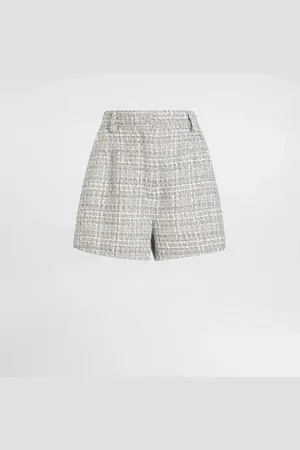 Dolce & Gabbana Shorts In Bouclé Lamé - Donna Pantaloni E Shorts Multicolore 36