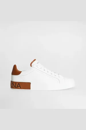 Dolce & Gabbana Sneaker Portofino In Pelle Di Vitello - Uomo Sneaker 39