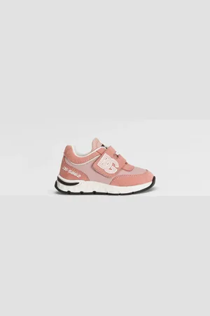 Dolce & Gabbana Sneaker Dg Running In Tessuto Mesh E Crosta - Uomo Scarpe Primi Passi (19-26) 19