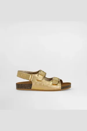 Dolce & Gabbana Sandalo In Pelle Di Vitello Stampa Cocco Con Logo Dg - Donna Scarpe (24-38) 29