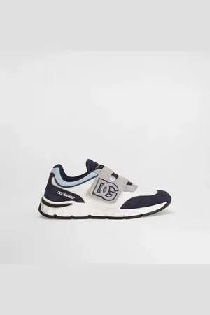 Dolce & Gabbana Sneaker Dg Running In Tessuto Mesh E Crosta - Uomo Scarpe (24-38) 27