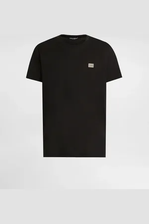 Dolce & Gabbana T-shirt In Cotone Con Placca - Uomo T-shirts E Polo 44