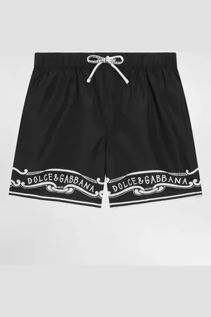 Dolce & Gabbana Boxer Da Mare In Tela Bandana - Uomo Beachwear 2