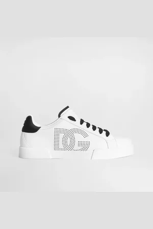 Dolce & Gabbana Sneaker Portofino In Pelle Di Vitello - Uomo Sneaker Nero 39