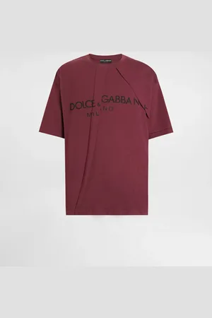 Dolce & Gabbana T-shirt In Cotone Con Logo - Uomo T-shirts E Polo Xs