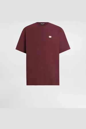 Dolce & Gabbana T-shirt In Cotone Con Placca - Uomo T-shirts E Polo 48