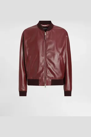 Dolce & Gabbana Bomber In Pelle Di Pecora - Uomo Cappotti E Giubbotti 48