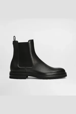 Dolce & Gabbana Stivaletto In Pelle Di Vitello Granato - Uomo Stivali 40