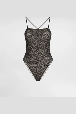 Dolce & Gabbana Costume Intero In Pizzo - Donna Beachwear 1